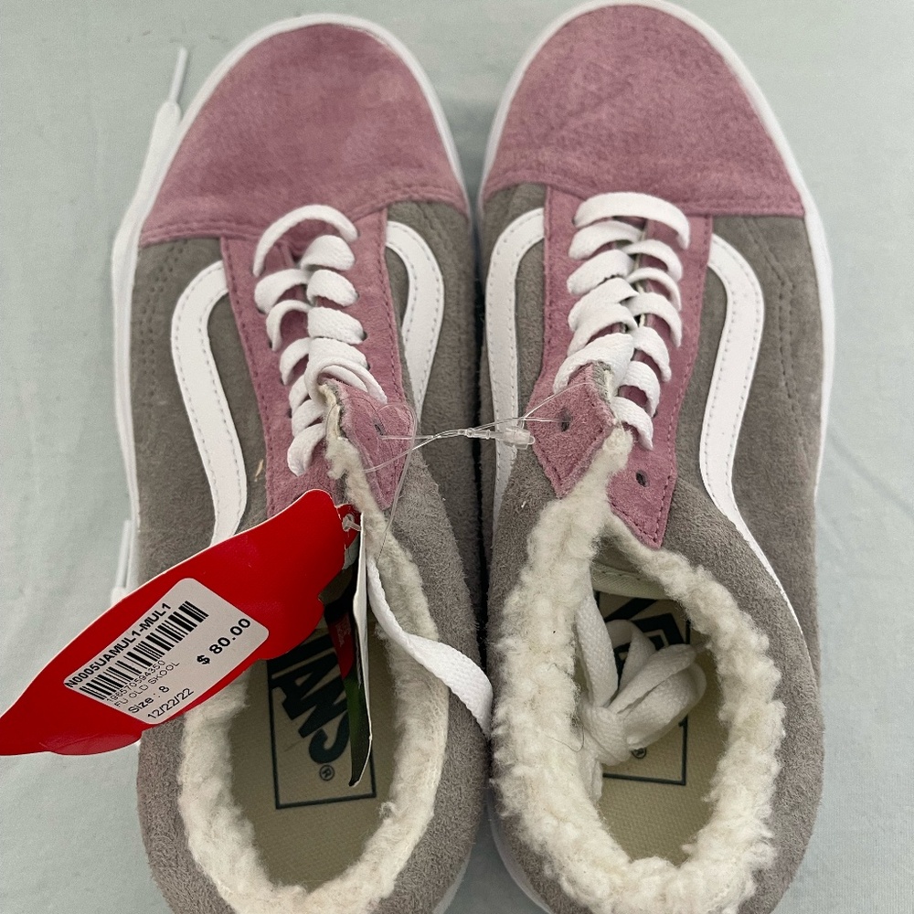 Vans Old Skool "Pig Suede Sherpa" Sneakers